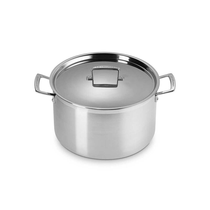 Le Creuset 3-PLY Stainless Steel Deep Casserole 28cm image number 0